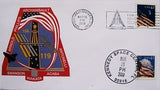 STS-119 Launch/Landing Postmarked Envelope (cover) - The Space Store
