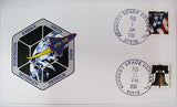 STS-130 Launch/Landing Postmarked Envelope (cover) - The Space Store
