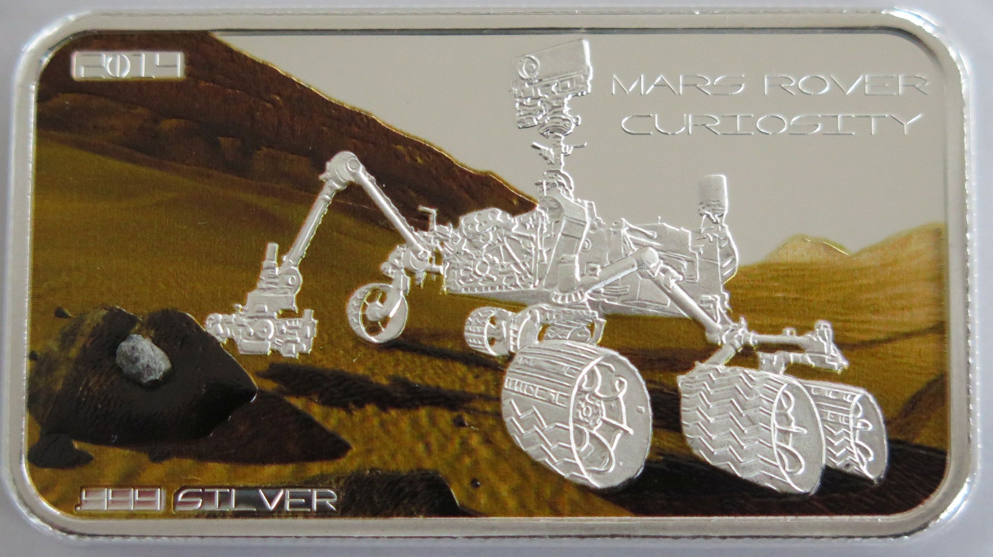 Mars Rover Curiosity - TOGO 2014 Mars Meteorite coin | The Space Store