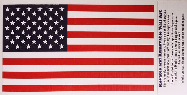 United States of America Flag - Removable Wall Art - The Space Store