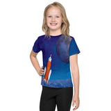 ARTEMIS SLS Rocket to the moon (version 2) kids t-shirt 2T to 7