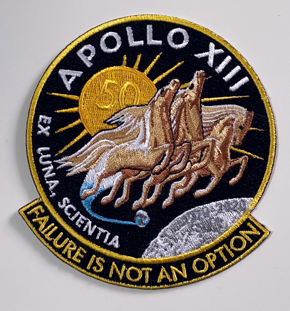 Apollo 13 50th Anniversary Patch - The Space Store