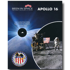 APOLLO 16 LUNAR SURFACE FLOWN STRAP - LUNAR DUST COATED