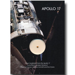 APOLLO 17 FLOWN HEATSHIELD FRAGMENT PRESENTATION