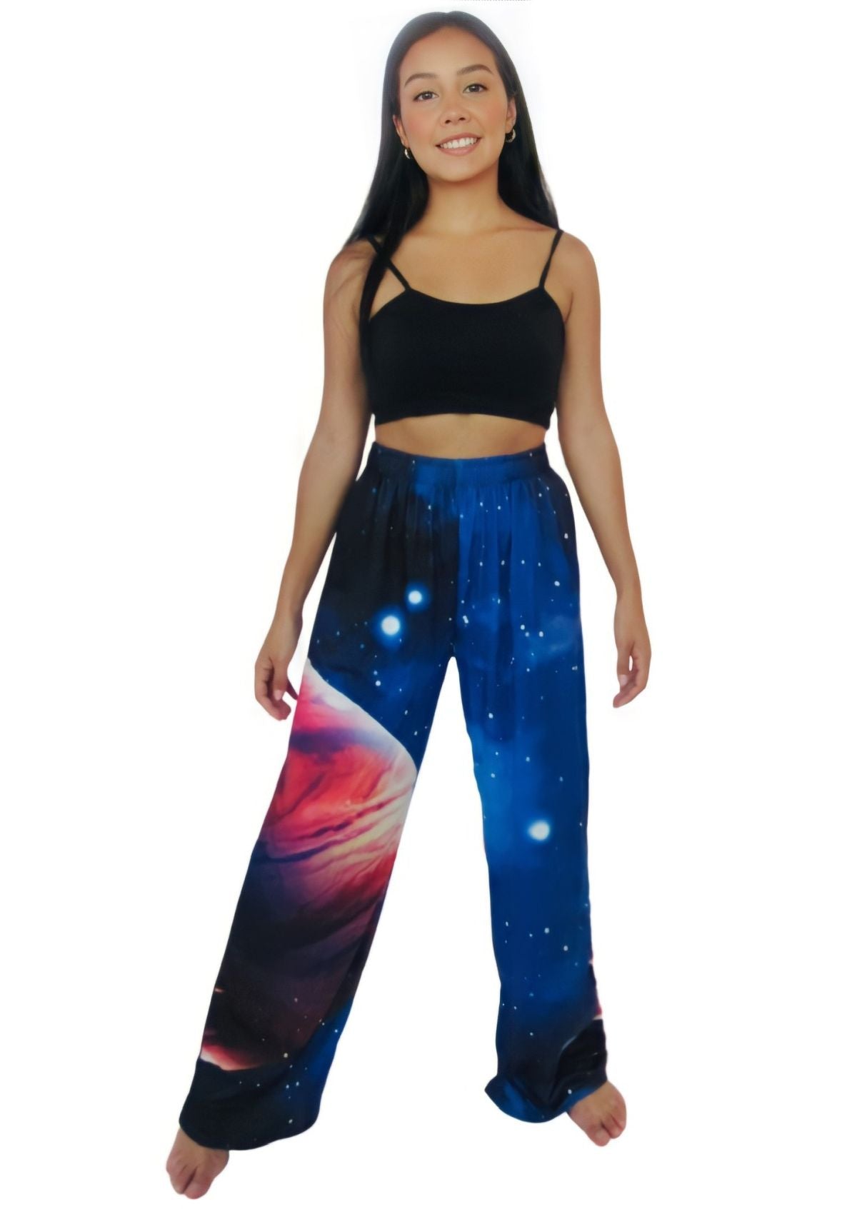 Deep Space unisex wide-leg pants - The Space Store