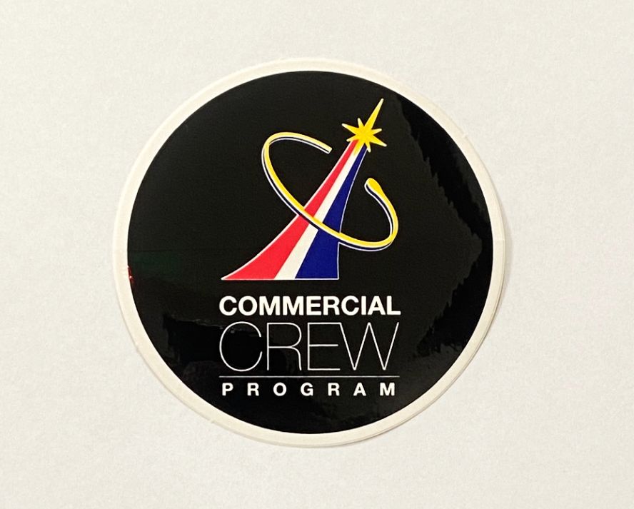 Commercial Crew Program Sticker - The Space Store