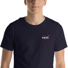 NASA embroidered 'vector' logo shirt - unisex