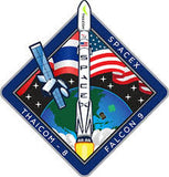F9 Thaicom-8 MISSION PATCH - The Space Store