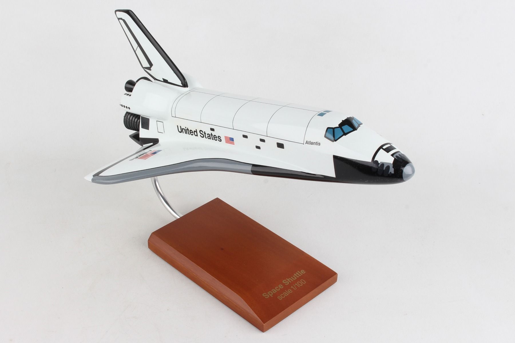 Space Shuttle Atlantis 1/100 Orbiter Model - The Space Store