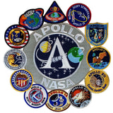 Apollo Mission Patch Collage