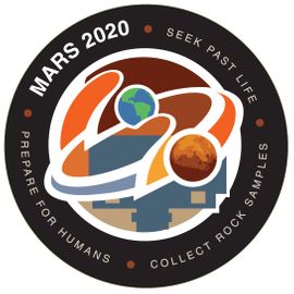 NASA JPL - MARS 2020 Perseverance Rover - Exploration Program Mission Sticker - The Space Store