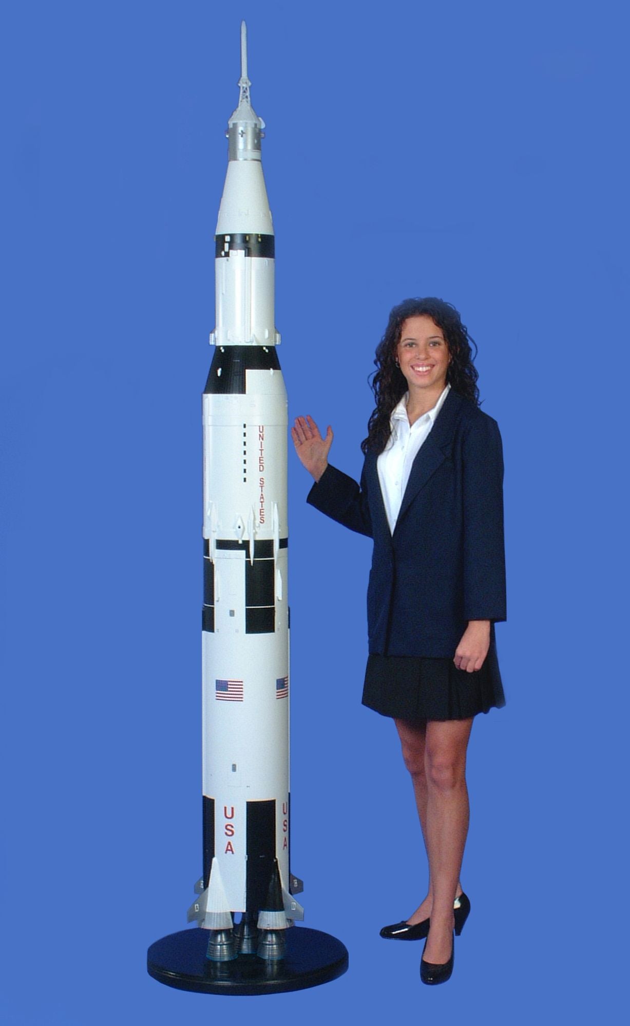 Elizabeth Apollo Model Apollo 5 Rocket Space Ship Models