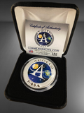Apollo Program Limited Edition Sculptured Silver Plated Coin