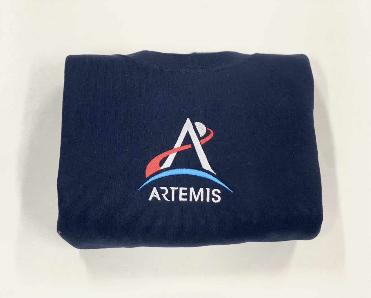 Embroidered Artemis Logo Sweatshirt - Navy, Black, or Maroon - The Space Store