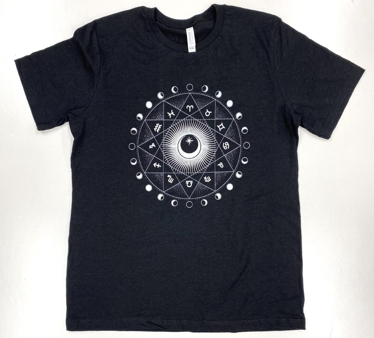 Zodiac Wheel Astrology T-shirt - The Space Store