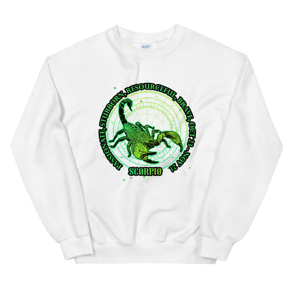 Scorpio Zodiac Sign Sweatshirt - The Space Store