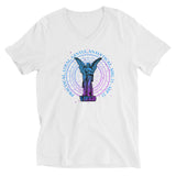 Virgo Zodiac Sign Unisex Short Sleeve V-Neck T-Shirt - The Space Store
