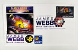 JAMES WEBB SPACE TELESCOPE Mission First Day of Issue Cover (version 1)